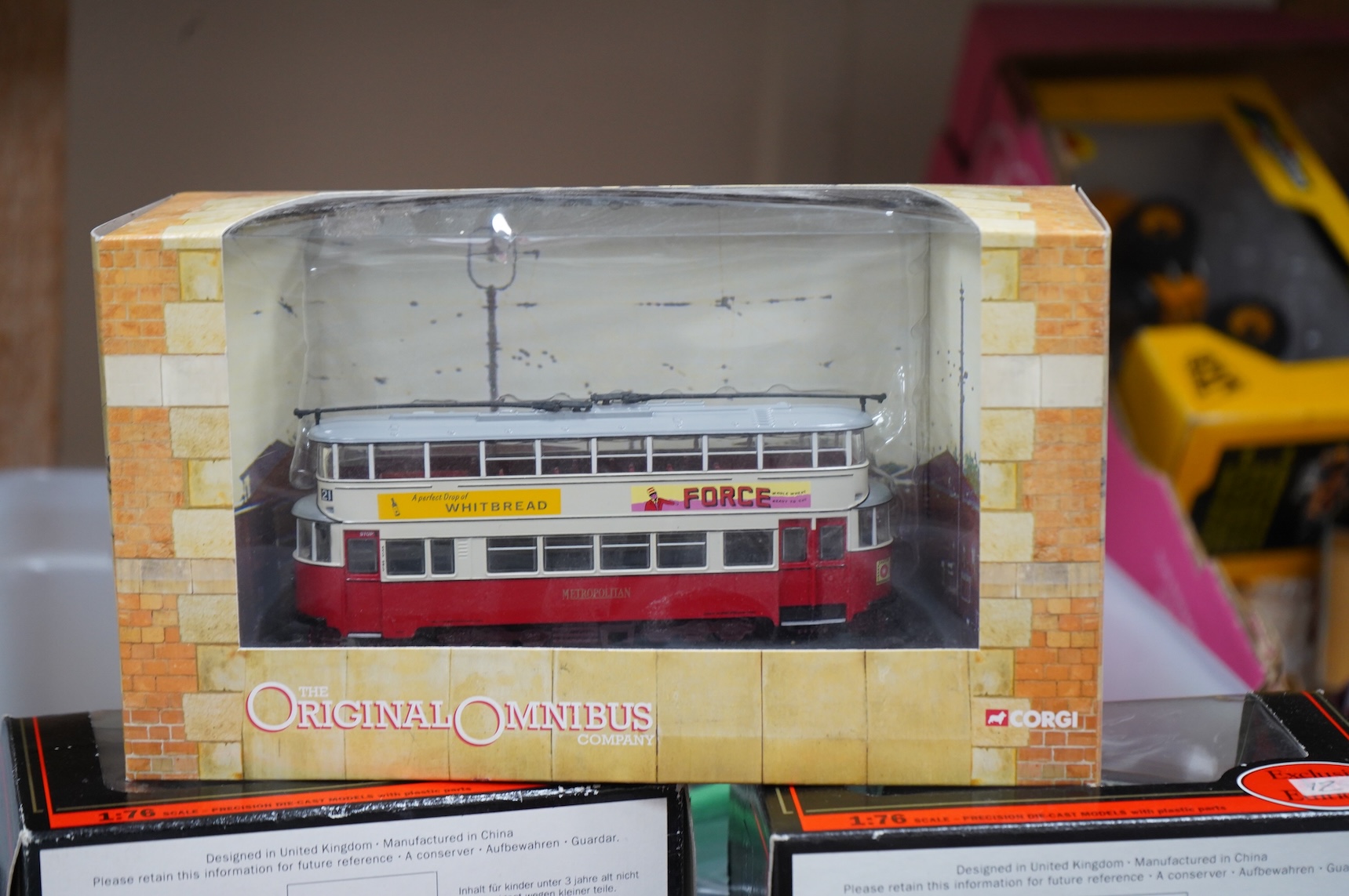 Thirty-seven boxed EFE and Corgi OOC buses, coaches and trolley buses, and sets, operators include; London Transport, Brighton & Hove, Grey Green, Southdown, Portsmouth, Southern Vectis, etc.
